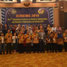 FMIPA UNY SELENGGARAKAN ICRIEMS 2019 